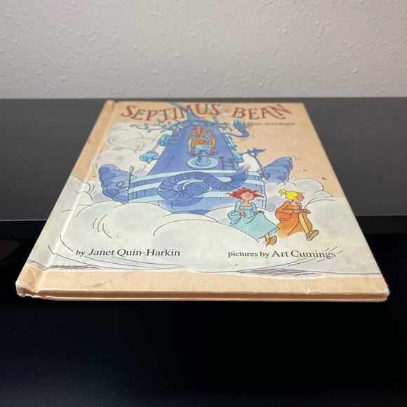 Vintage 1979 “Septimus Bean and His Amazing Machine” by Janet Quin-Harkin - Picture 8 of 10